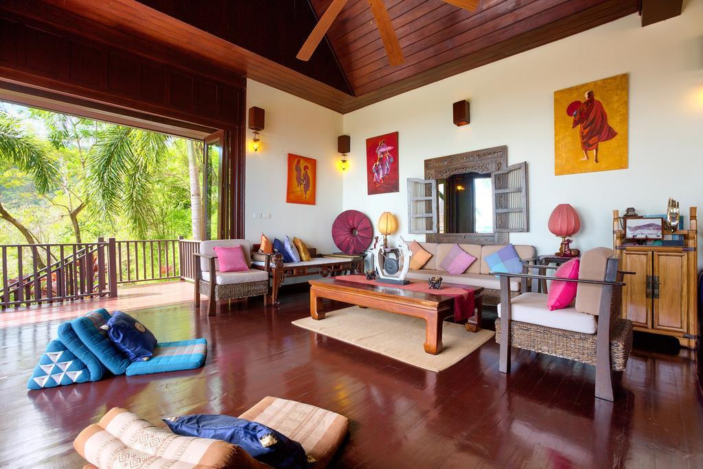 Villa Thai Teak - Panoramic Sea & Sunset Views Koh Samui Room photo
