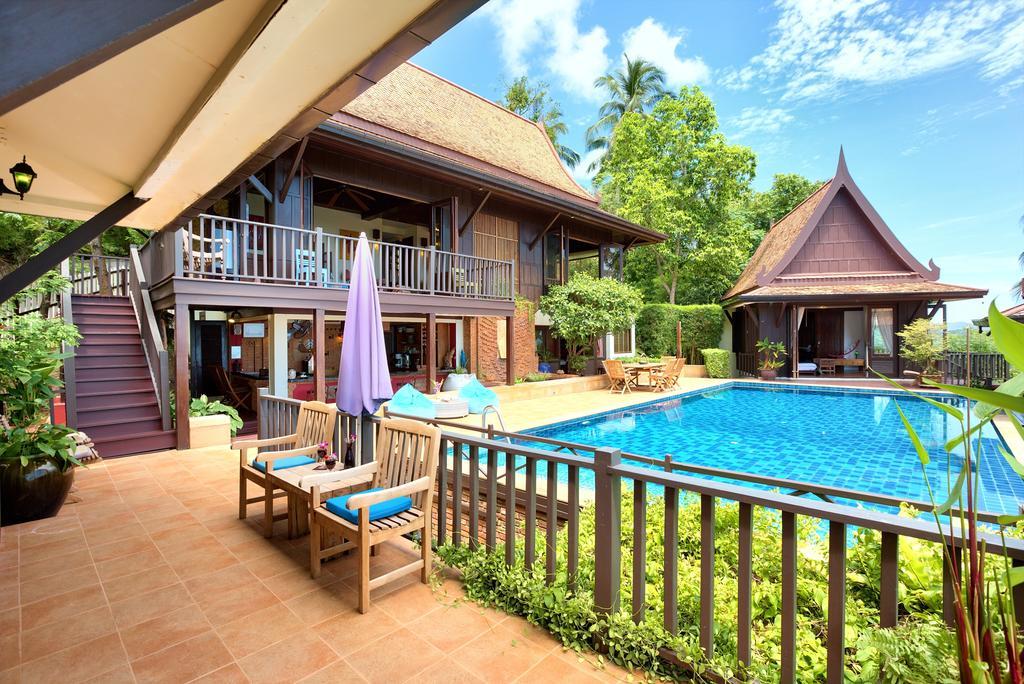 Villa Thai Teak - Panoramic Sea & Sunset Views Koh Samui Room photo