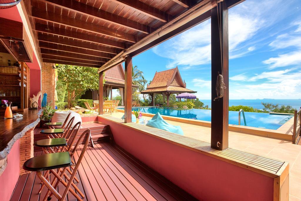 Villa Thai Teak - Panoramic Sea & Sunset Views Koh Samui Room photo